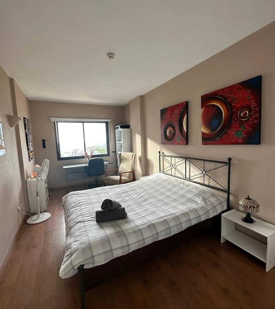 Apto Increible, Acogedor, Luminoso De Ambiente Muy Relajante Con Excelentes Vistas Y Servicios/ Amazing Apt With Sunset Lovely Views Costa Adeje